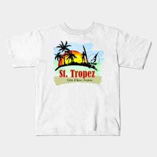 St. Tropez, French Kids T-Shirt